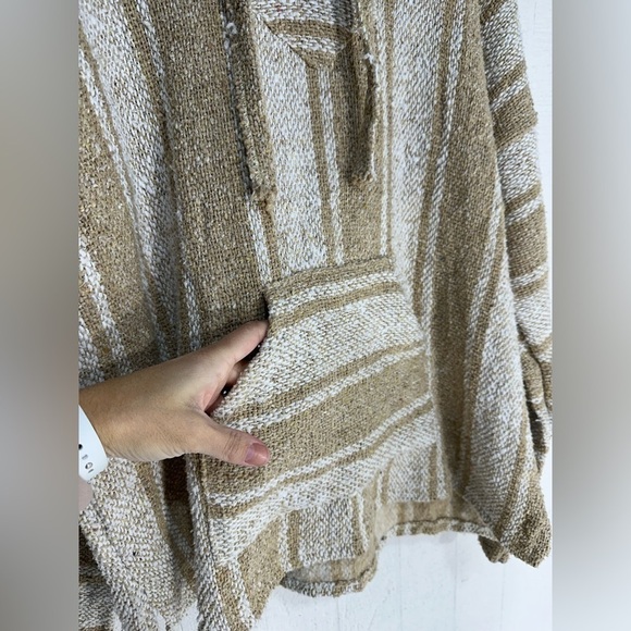 Artesanias Mickey baja plaid hippie hoodie size XL - Picture 4 of 8